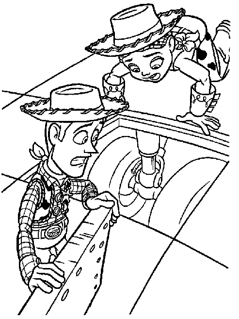 Toy Story kolorowanki